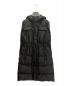 PRADA (プラダ) ミンクカラーロングダウンコート ブラック サイズ:36：99800円