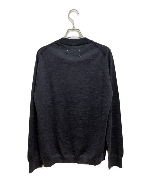 Maison Margiela（メゾンマルジェラ）Maison Margiela  (メゾンマルジェラ) クルーネックニット グレー サイズ:Sの古着・服飾アイテム