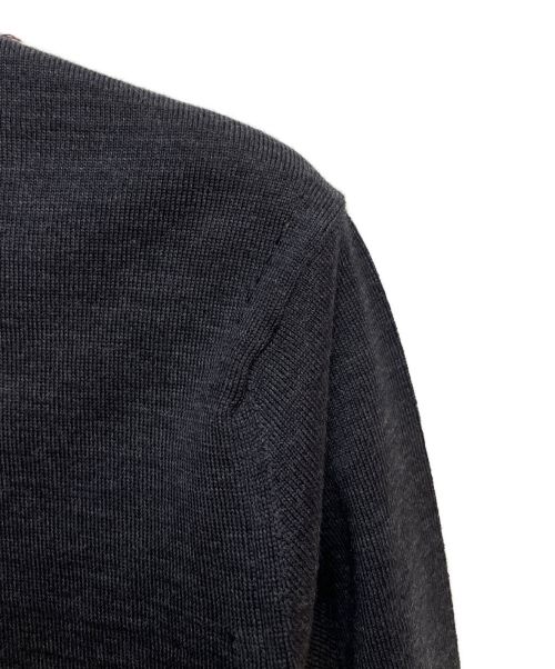 Maison Margiela（メゾンマルジェラ）Maison Margiela  (メゾンマルジェラ) クルーネックニット グレー サイズ:Sの古着・服飾アイテム