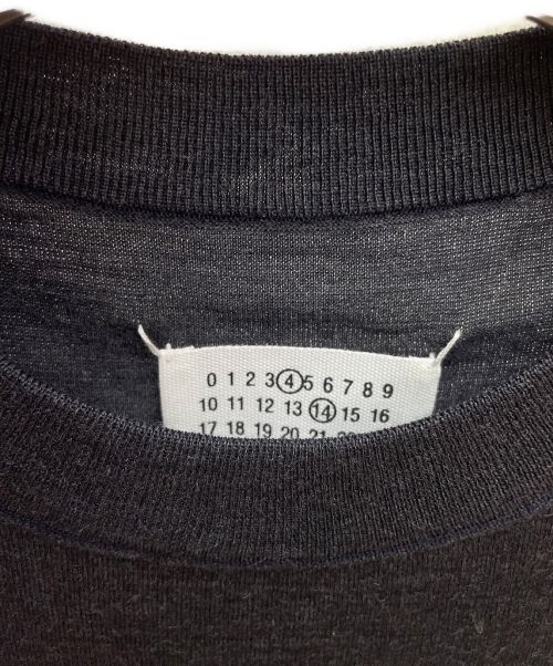 Maison Margiela（メゾンマルジェラ）Maison Margiela  (メゾンマルジェラ) クルーネックニット グレー サイズ:Sの古着・服飾アイテム