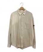 SYU.HOMME/FEMMシュウオムフェム）の古着「バックギャザーシャツ」｜アイボリー