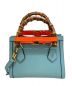 GUCCI (グッチ) ダイアナミニトートバッグ スカイブルー サイズ:ミニ：198000円