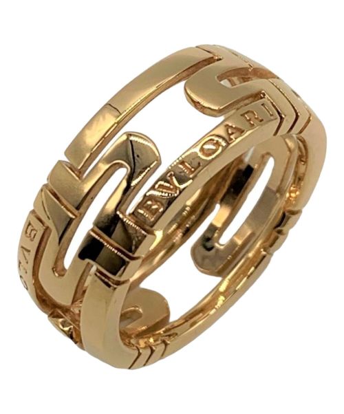 BVLGARI（ブルガリ）BVLGARI (ブルガリ) K18 パレンテシ オープンワーク リング サイズ:52の古着・服飾アイテム