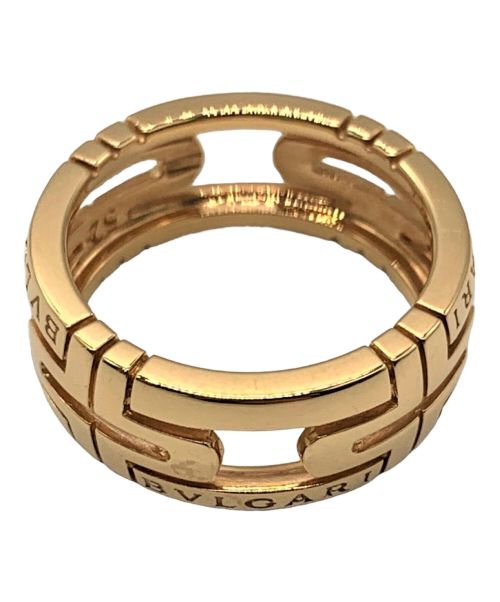 BVLGARI（ブルガリ）BVLGARI (ブルガリ) K18 パレンテシ オープンワーク リング サイズ:52の古着・服飾アイテム