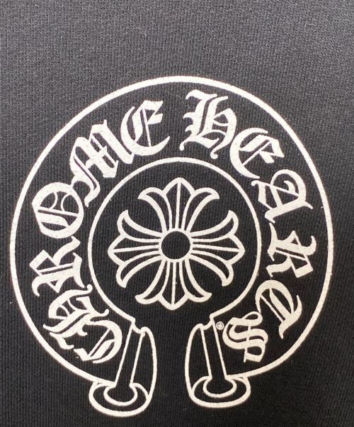 CHROME HEARTS（クロムハーツ）CHROME HEARTS (クロムハーツ) HOODIE HORSESHOE CH PLUS ブラック サイズ:Mの古着・服飾アイテム