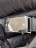 中古・古着 PRADA (プラダ) ベルト付きダウンコート ブラック サイズ:42：69800円