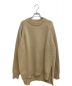JIL SANDER（ジルサンダー）の古着「スリットニット」｜ベージュ