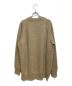 JIL SANDER (ジルサンダー) スリットニット ベージュ サイズ:46：39800円