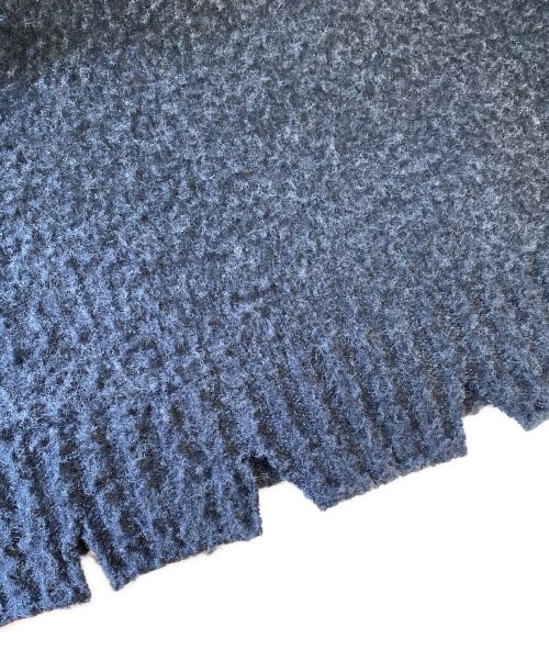 Maison Margiela 10（メゾンマルジェラ 10）Maison Margiela 10 (メゾンマルジェラ 10) ピリング加工ニット ブラック サイズ:Mの古着・服飾アイテム