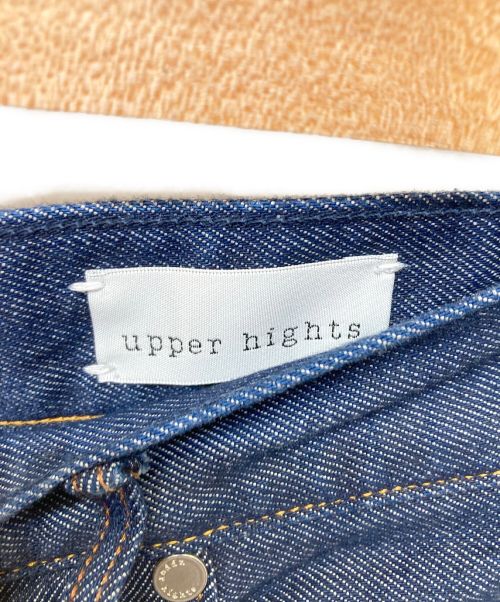 upper hights（アッパーハイツ）upper hights (アッパーハイツ) THE H-RISE BIRKIN インディゴ サイズ:24の古着・服飾アイテム