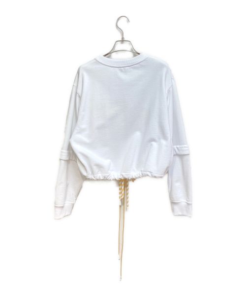 FENDI（フェンディ）FENDI (フェンディ) スウェット ホワイト サイズ:XSの古着・服飾アイテム