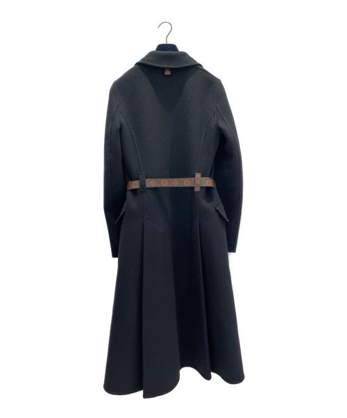 LOUIS VUITTON（ルイ ヴィトン）LOUIS VUITTON (ルイ ヴィトン) ベルテッドチェスターコート ブラック サイズ:36の古着・服飾アイテム