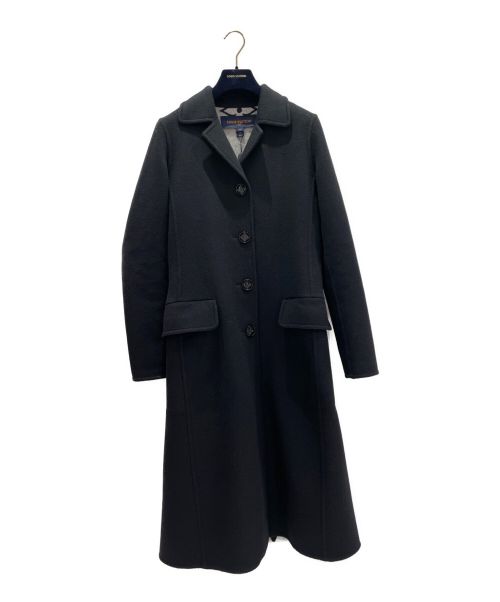 LOUIS VUITTON（ルイ ヴィトン）LOUIS VUITTON (ルイ ヴィトン) ベルテッドチェスターコート ブラック サイズ:36の古着・服飾アイテム