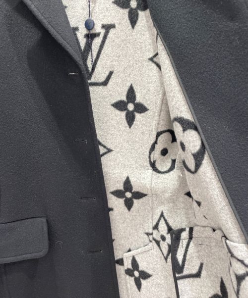 LOUIS VUITTON（ルイ ヴィトン）LOUIS VUITTON (ルイ ヴィトン) ベルテッドチェスターコート ブラック サイズ:36の古着・服飾アイテム