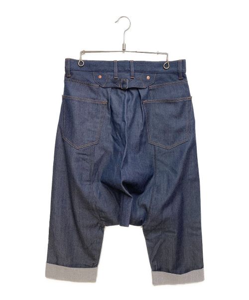 JUNYA WATANABE MAN（ジュンヤワタナベマン）JUNYA WATANABE MAN (ジュンヤワタナベマン) デニムサルエルパンツ インディゴ サイズ:Sの古着・服飾アイテム