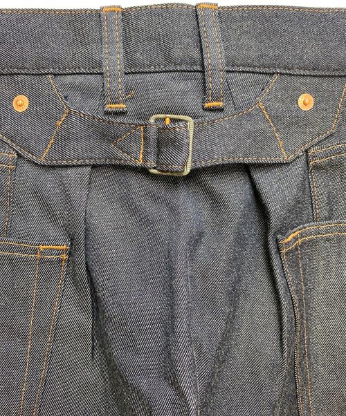 JUNYA WATANABE MAN（ジュンヤワタナベマン）JUNYA WATANABE MAN (ジュンヤワタナベマン) デニムサルエルパンツ インディゴ サイズ:Sの古着・服飾アイテム