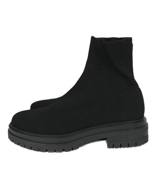 TONY BIANCO（トニービアンコ）TONY BIANCO (トニービアンコ) ソックスブーツ ブラック サイズ:8の古着・服飾アイテム