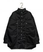 RICK OWENSリックオウエンス）の古着「NB TOMMY OUTERSHIRT」｜ブラック