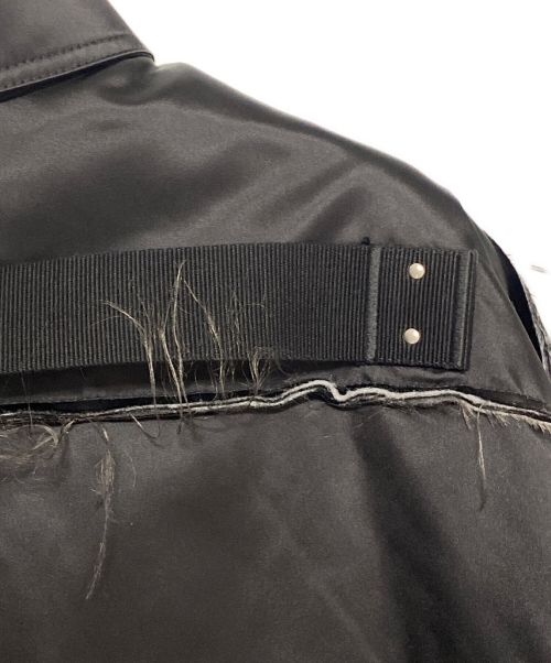 RICK OWENS（リックオウエンス）RICK OWENS (リック オウエンス) NB TOMMY OUTERSHIRT ブラック サイズ:38の古着・服飾アイテム