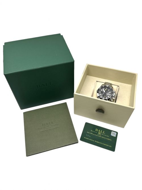 BALL Watch（ボールウォッチ）BALL Watch (ボールウォッチ) エンジニア ハイドロカーボン サブマリン ウォーフェア セラミック クロノグラフ ブラック サイズ:42mmの古着・服飾アイテム