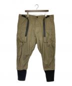 ACRONYMアクロニウム）の古着「HD COTTON CARGO DRAWCORD TROUSER」｜オリーブ