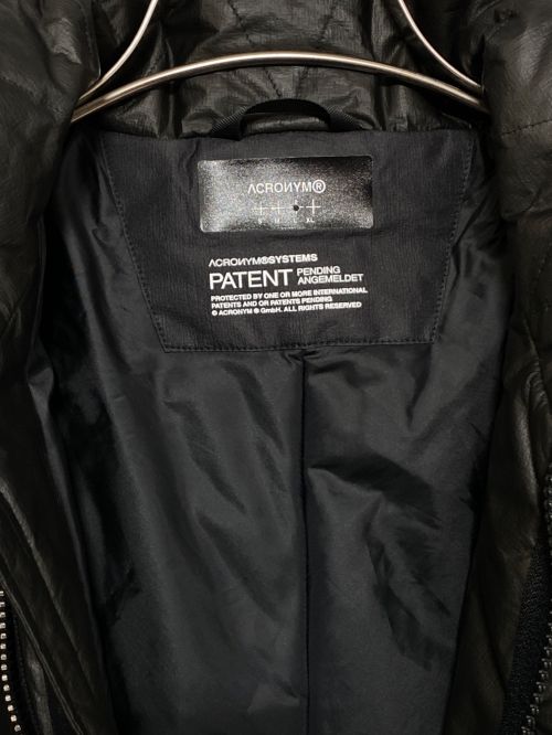 ACRONYM（アクロニウム）ACRONYM (アクロニウム) 2L GORE-TEX INFINIUM FILM OUT CLIMASHIELD COAT ブラック サイズ:Lの古着・服飾アイテム