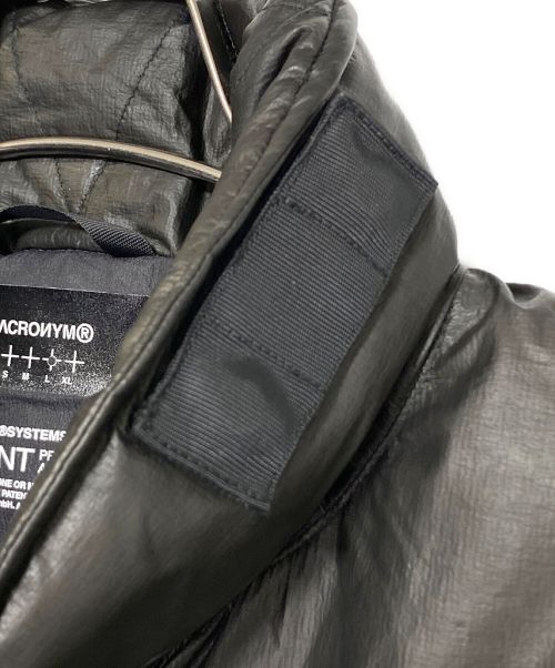 ACRONYM（アクロニウム）ACRONYM (アクロニウム) 2L GORE-TEX INFINIUM FILM OUT CLIMASHIELD COAT ブラック サイズ:Lの古着・服飾アイテム