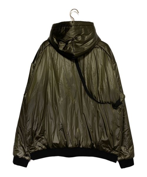 ACRONYM（アクロニウム）ACRONYM (アクロニウム) HD Nylon Primaloft Insulated Hooded Jacket オリーブ サイズ:XLの古着・服飾アイテム