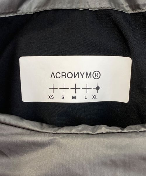 ACRONYM（アクロニウム）ACRONYM (アクロニウム) HD NYLON PRIMALOFT INSULATED JACKET シルバー サイズ:SIZE XLの古着・服飾アイテム