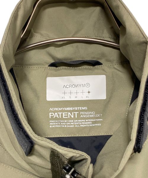 ACRONYM（アクロニウム）ACRONYM (アクロニウム) 2L GORE-TEX INFINIUM WINDSTOPPER RIDER JACKET オリーブ サイズ:SIZE XLの古着・服飾アイテム
