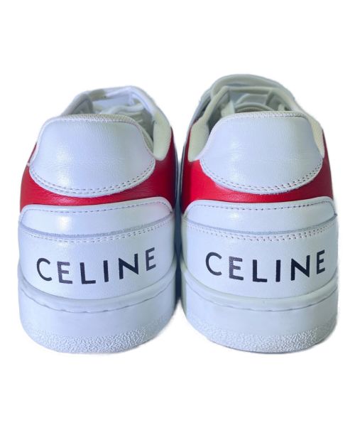 CELINE（セリーヌ）CELINE (セリーヌ) CT-04 レースアップ ロースニーカー ブルー×シルバー サイズ:42の古着・服飾アイテム