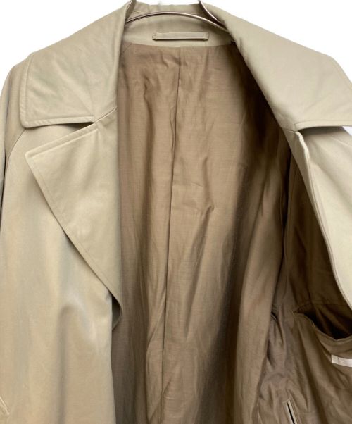 COMOLI（コモリ）COMOLI (コモリ) コットンギャバタイロッケンコート ベージュ サイズ:2の古着・服飾アイテム