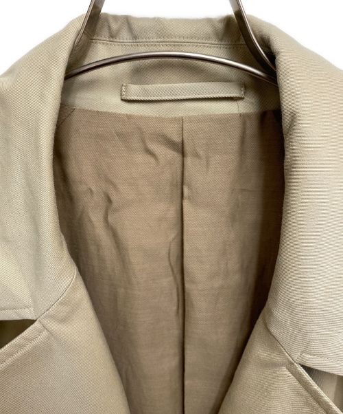 COMOLI（コモリ）COMOLI (コモリ) コットンギャバタイロッケンコート ベージュ サイズ:2の古着・服飾アイテム