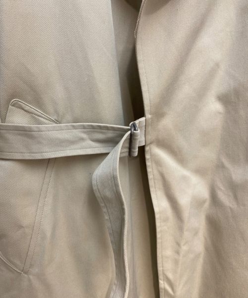 COMOLI（コモリ）COMOLI (コモリ) コットンギャバタイロッケンコート ベージュ サイズ:2の古着・服飾アイテム