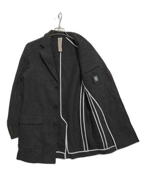 eleventy（イレブンティ）eleventy (イレブンティ) チェスターコート ブラウン サイズ:46（下記参照）の古着・服飾アイテム