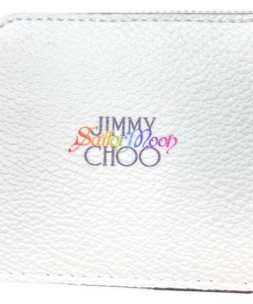 JIMMY CHOO（ジミーチュウ）JIMMY CHOO (ジミーチュウ) Rainbow 原画プリントPUレザー カードケース サイズ:-の古着・服飾アイテム