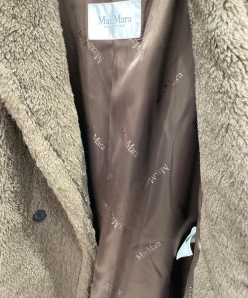 MaxMara（マックスマーラ）MaxMara (マックスマーラ) テディベアコート ブラウン サイズ:XSの古着・服飾アイテム