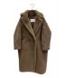 MaxMara（マックスマーラ）の古着「テディベアコート」｜ブラウン