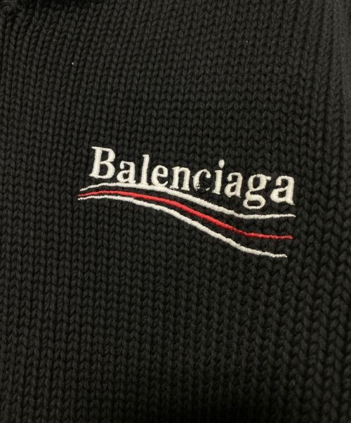 BALENCIAGA（バレンシアガ）BALENCIAGA (バレンシアガ) Campaign Destroyed Hoodie ブラック サイズ:Sの古着・服飾アイテム