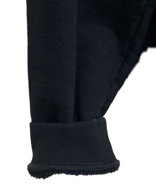 Maison Margiela（メゾンマルジェラ）Maison Margiela (メゾンマルジェラ) エンブロイダード ロゴ フーディー ブラック サイズ:44の古着・服飾アイテム