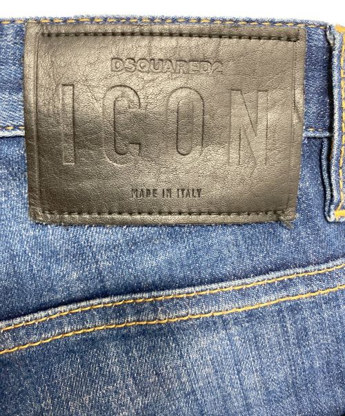 DSQUARED2（ディースクエアード）DSQUARED2 (ディースクエアード) Skater Jean インディゴ サイズ:42の古着・服飾アイテム