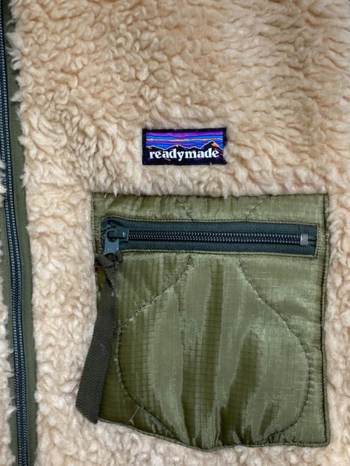 READYMADE（レディメイド）READYMADE (レディメイド) TEDDY JACKET ベージュ サイズ:SIZE 3の古着・服飾アイテム