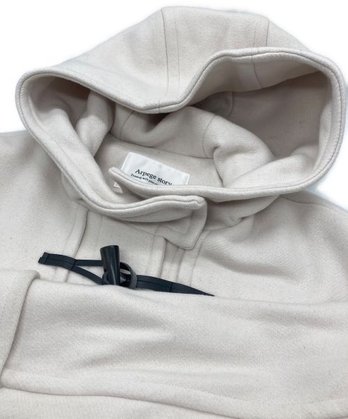 ARPEGE STORY（アルページュストーリー）ARPEGE STORY　 (アルページュストーリー) ロングダッフルコート オフホワイト サイズ:2の古着・服飾アイテム