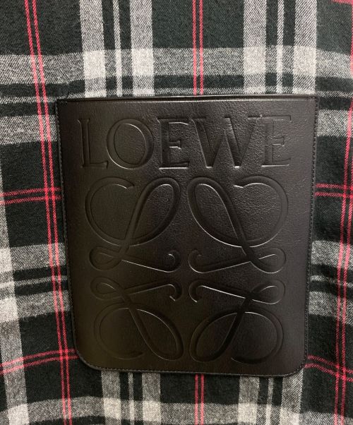 LOEWE（ロエベ）LOEWE (ロエベ) パッチワークオーバーサイズシャツ サイズ:39の古着・服飾アイテム