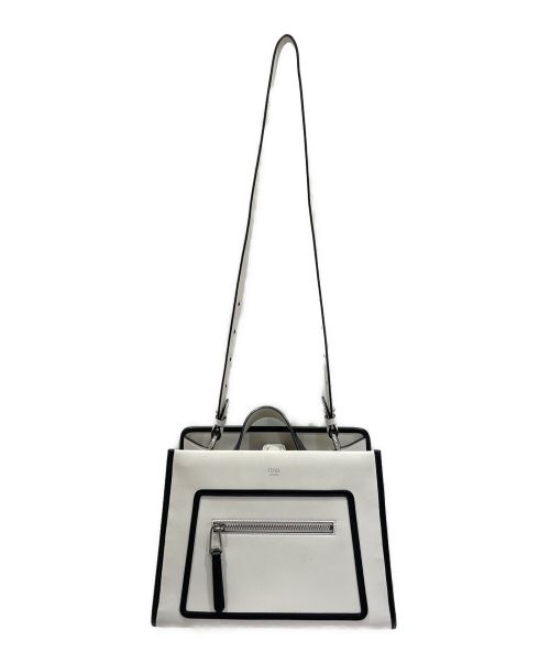 FENDI（フェンディ）FENDI (フェンディ) ラナウェイスモール/2WAYバッグ ホワイト サイズ:スモールの古着・服飾アイテム