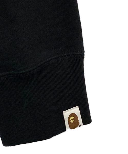 A BATHING APE（ア ベイシング エイプ）A BATHING APE (ア ベイシング エイプ) TIGER HEAVY WEIGHT CREWNECK ブラック サイズ:XLの古着・服飾アイテム