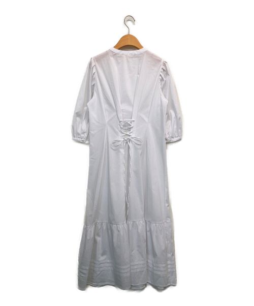 JUSGLITTY（ジャスグリッティー）JUSGLITTY (ジャスグリッティー) スカラベスト×シャツワンピースSET ホワイト サイズ:2の古着・服飾アイテム