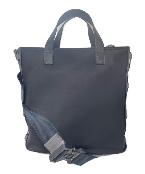 Christian Dior（クリスチャン ディオール）Christian Dior (クリスチャン ディオール) sacai (サカイ) 22AW サドルトートバッグ ブラック サイズ:-の古着・服飾アイテム