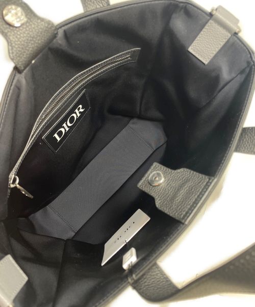 Christian Dior（クリスチャン ディオール）Christian Dior (クリスチャン ディオール) sacai (サカイ) 22AW サドルトートバッグ ブラック サイズ:-の古着・服飾アイテム