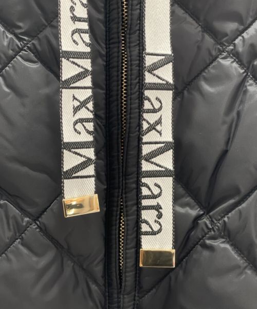 MaxMara（マックスマーラ）MaxMara (マックスマーラ) テクニカルキャンバスジレ ブラック サイズ:34 未使用品の古着・服飾アイテム